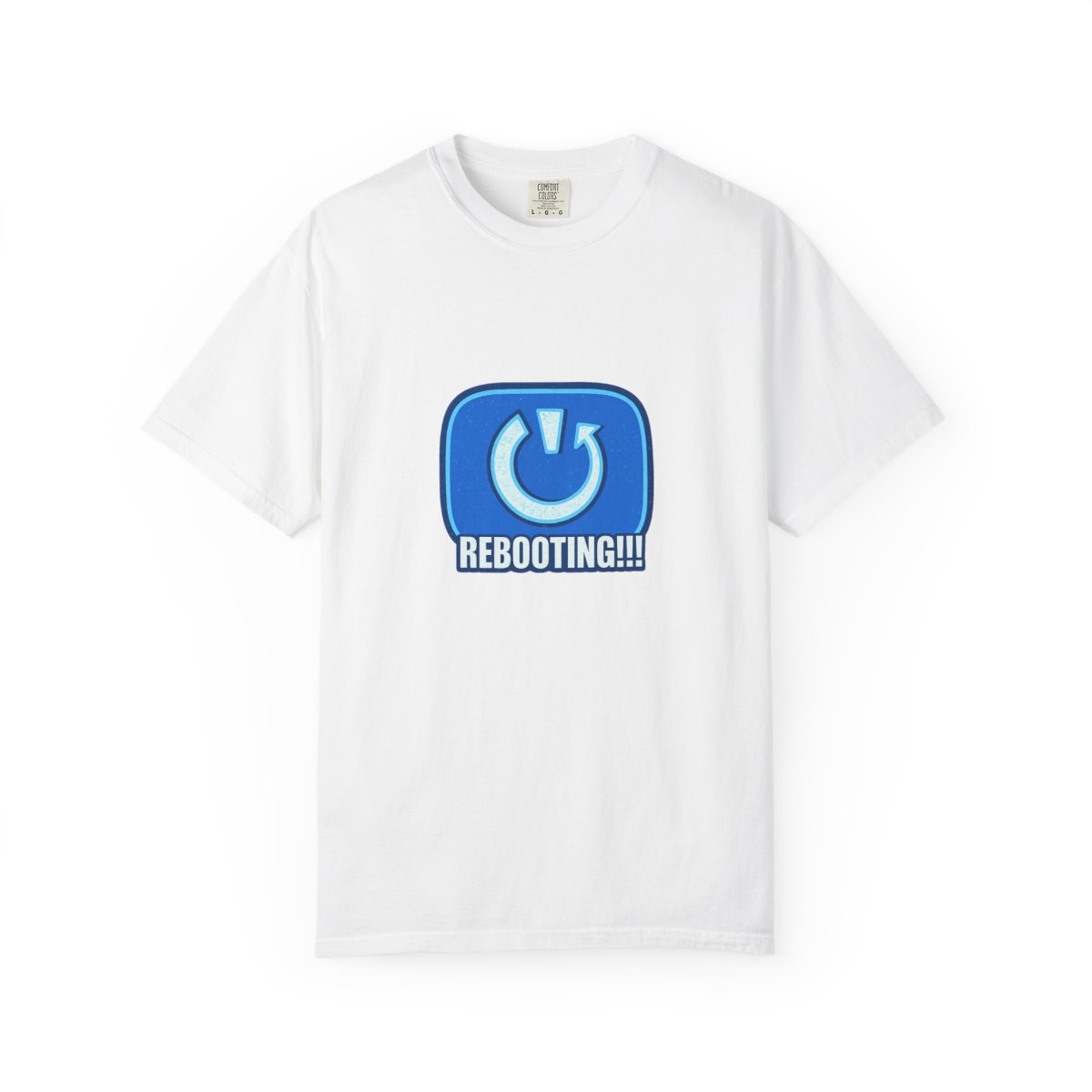 Funny Rebooting Computer Screen T-Shirt