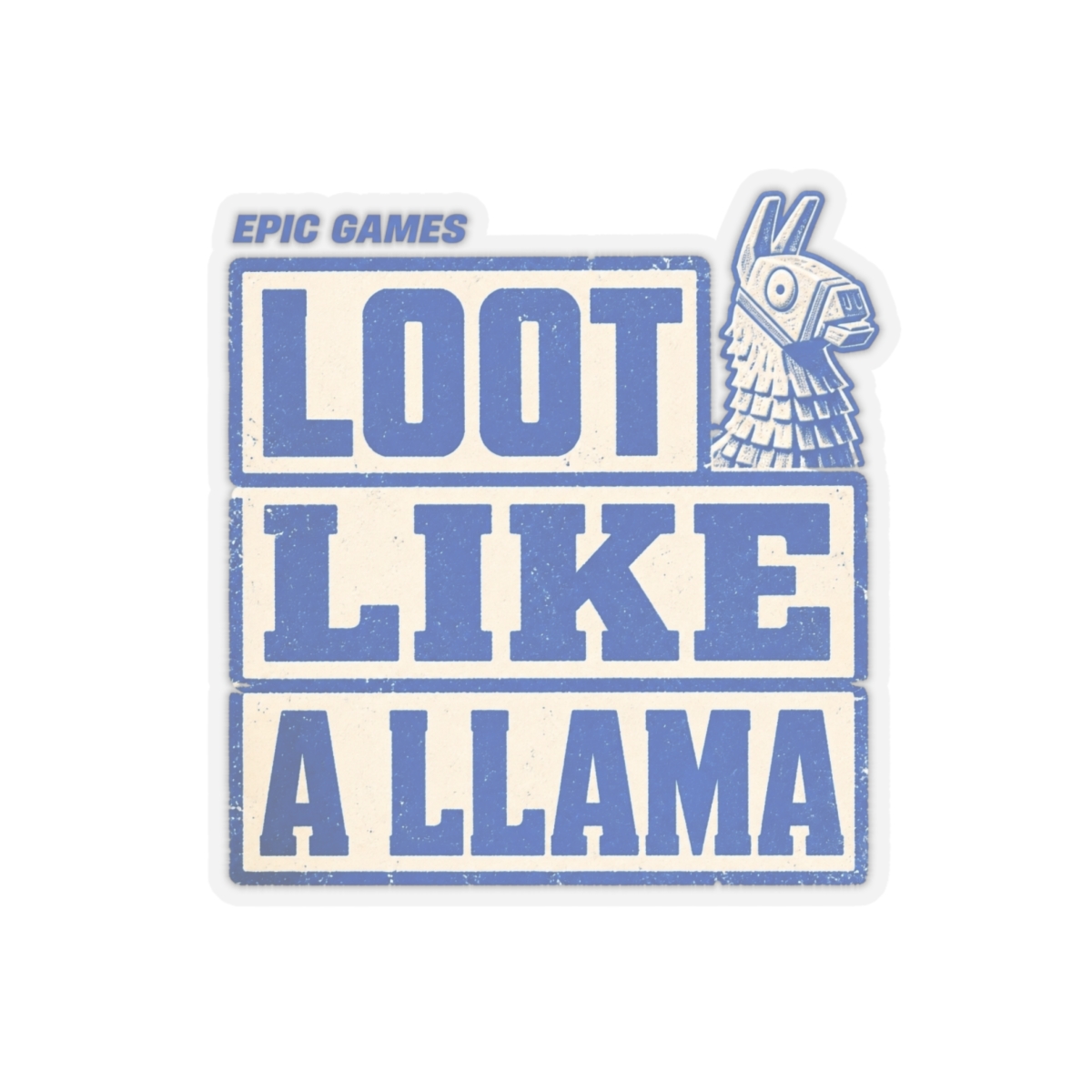 Fortnite "Loot Like A Llama" Sticker