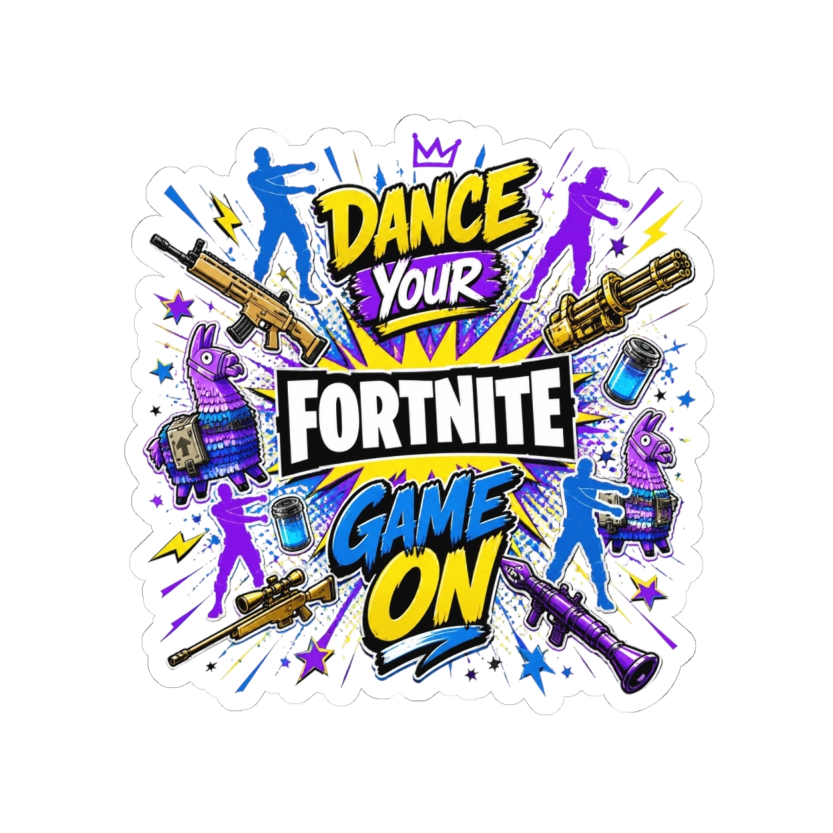 Fortnite "FORTNITE" Sticker